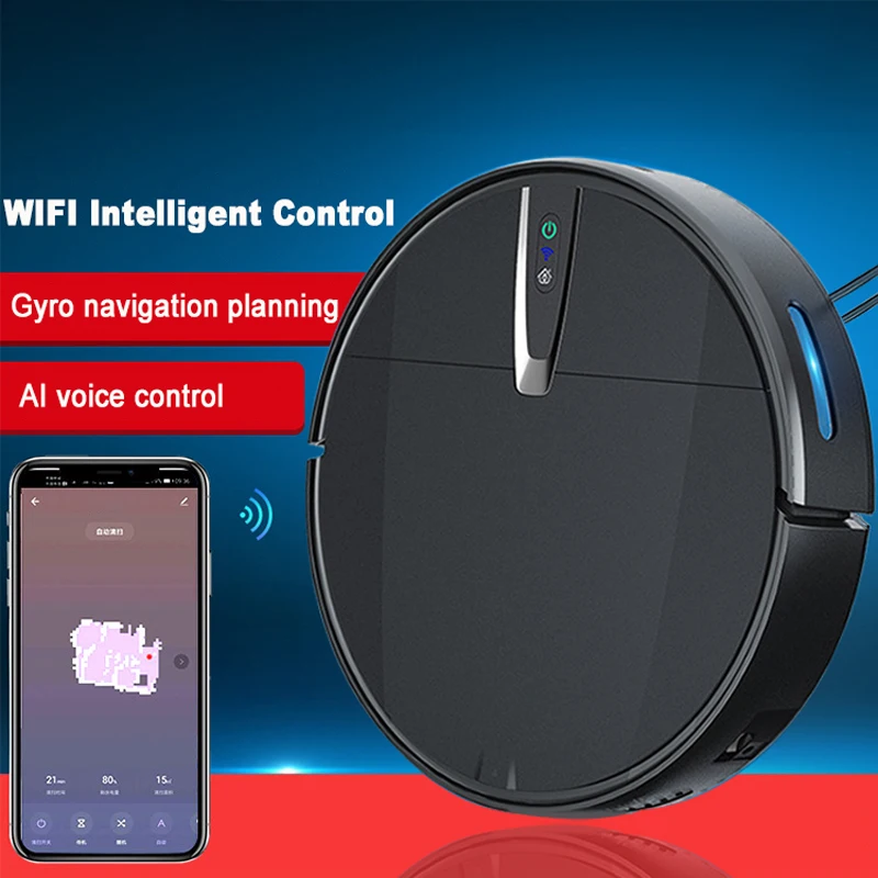 Интеллигентая (ый) автоматической заправки робот-пылесос Map навигация AI