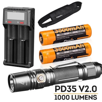 

Fenix PD35 V2.0 2018 Edition V2 1000 Lumen CREE XP-L HI V3 LED Tactical Flashlight