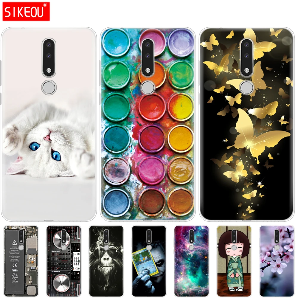 

silicon Case For Nokia 3.1 Plus Case Soft TPU Back phone Cover for Nokia3.1 For Nokia 3.1 Plus 2018 protective coque bumper