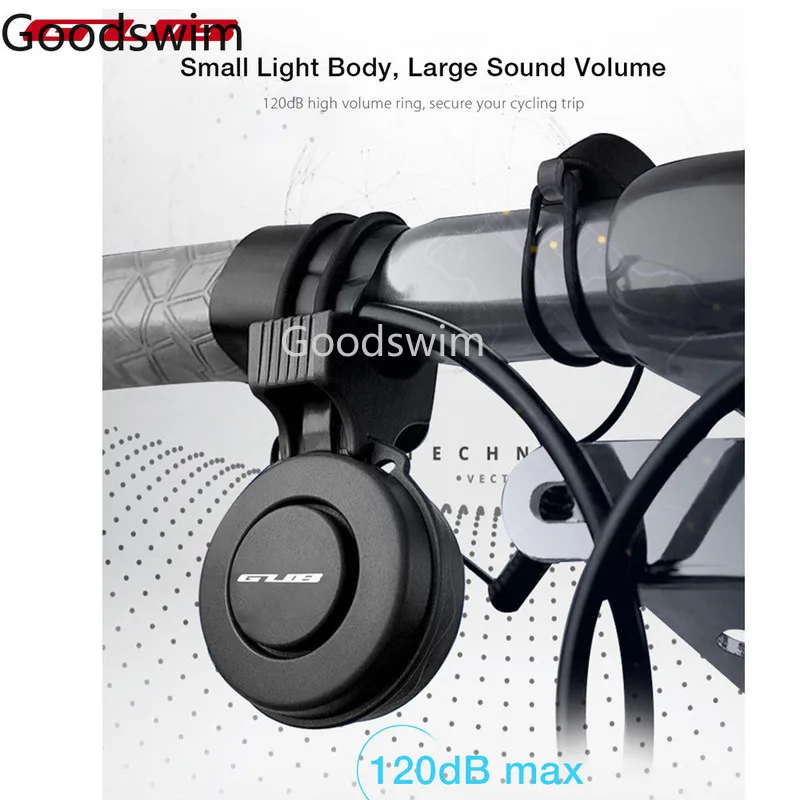 Rechargeable Electronic Horn Bell For Xiaomi Scooter M365 Waterproof Loud Volume Handlebar Electric Ring Alarm | Спорт и развлечения