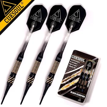 

CUESOUL Black Scorpion Series 18g Professional 3PCS/set Soft Tip Darts