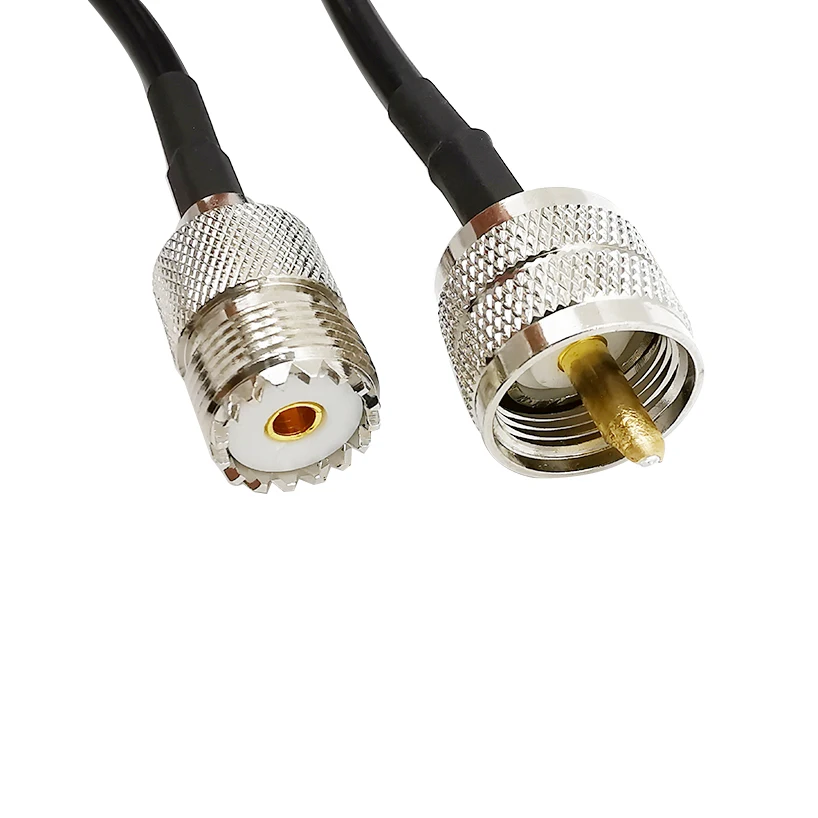 RF коаксиальный Coax Wire LMR195 UHF PL259 штекер к SO239 гнездовой разъем антенный