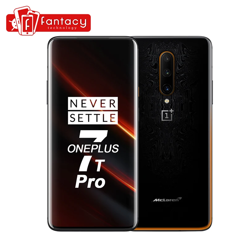 Смартфон OnePlus 7T Pro с глобальной прошивкой 12 Гб 256 ГБ mlaren Snapdragon 855 Plus 6 67 ''жидкий
