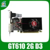 VEINIDA graphics card GT610 display vga cards  2GB DDR3 700/1000MHz for nVIDIA Geforce Game PC ► Photo 1/5