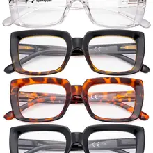 R9107-Mix Eyekepper 4 пачки женские очки для чтения-стильные большие квадратные ридеры для женщин