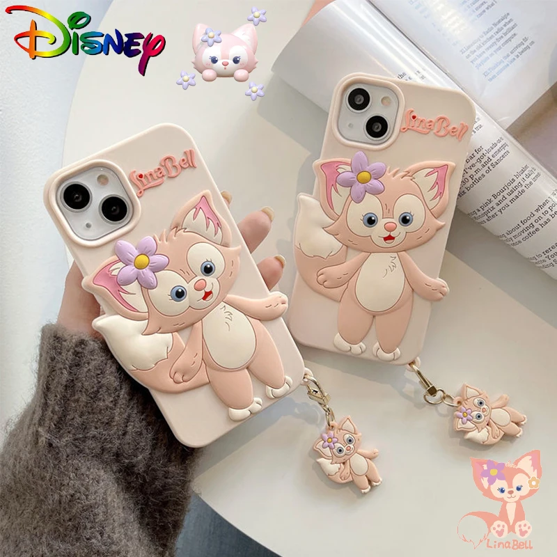 Disney LinaBell Cute Silicone Phone Case for IPhone 13 12 11 Pro Xs Max