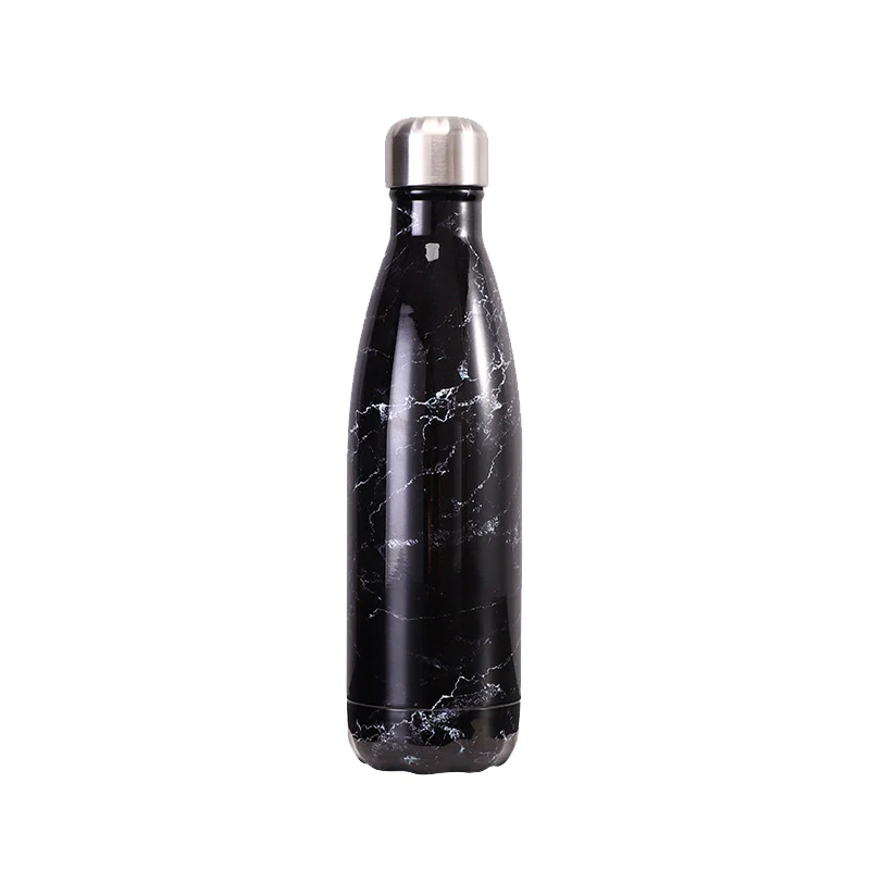 Stainless Steel Water Bottle Custom Logo  Stainless Steel Thermos Bottle -  Thermos - Aliexpress