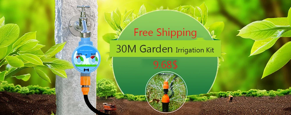 Fosset Automatic Self Watering Spike Drip Kit - Plant Waterer Lawn and Garden Watering Equipment 12 Pack Adjustable Drip Irrigation Control System with Drip Control Valve 