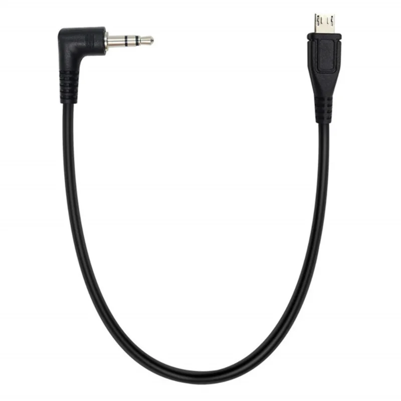 Optimize Audio Connections! 30cm 90-Degree Elbow Micro USB/Mini USB to 3.5mm Audio Cable for V8 Live Microphones, Headsets, and Phone Audio – Upgrade Your Listening Experience! Description Image.This Product Can Be Found With The Tag Names Computer Cables Connecting, Computer Peripherals, Micro usb, PC Hardware Cables Adapters