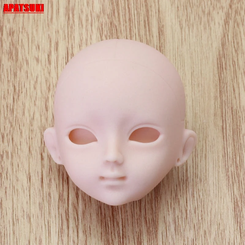 Soft Plastic Practice Makeup DIY Doll Head For 11.5" Heads 1/6 BJD Practicing Without Eye Accessories | Игрушки и хобби