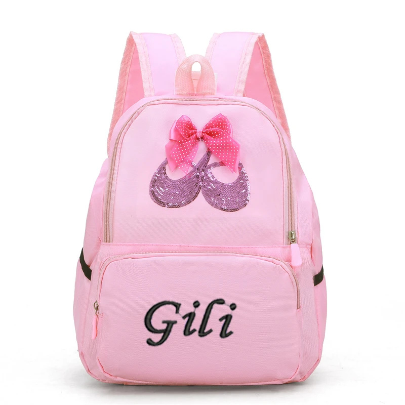 Personalized Backpack Girl Ballerina Backpack Ballet Backpack