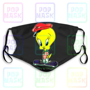 

Anti Pollution Mask Vtg Tweety Bird Looney Tunes Warner Bros 1994 Graphict Large Replaceable Filter Anti-PM2.5