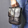 Original Leather Male Design Casual Shoulder messenger bag cowhide Fashion 8