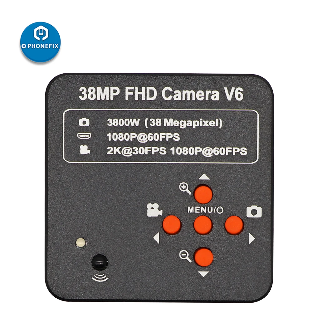 Цифровой видеомикроскоп 38MP HDMI USB HD камера 1080P 60FPS C-крепление для тринокулярного