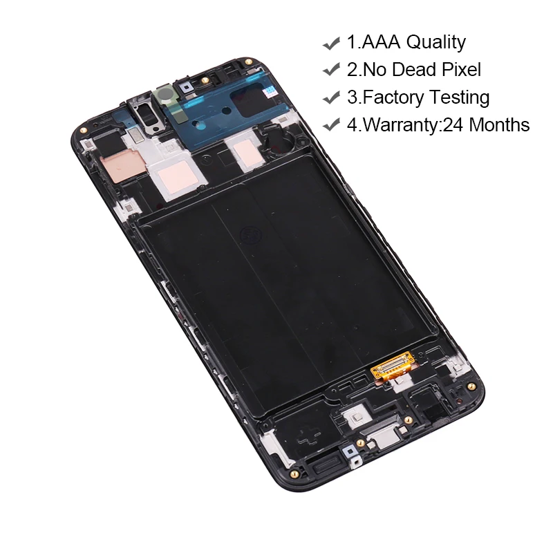ЖК-дисплей для samsung Galaxy A30 lcd кодирующий преобразователь сенсорного экрана в сборе A305/DS A305F A305A дисплей+ рамка