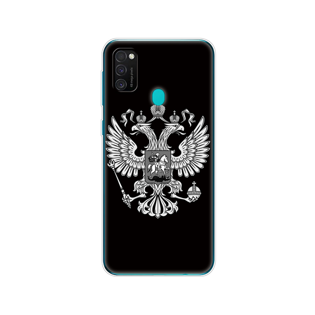 Samsung M21 Case 6.4" Soft Silicon Tpu Cover For Samsung Galaxy M21 M 21 SM-M215FZGUSER m215 Phone Back Shell Bumper Funda