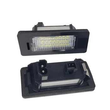 

24 LED License Plate Lights For BMW E39 E90 E82 E92 E93 M3 E60 E70 X5 6000K White 12V LED Lamps Bulbs