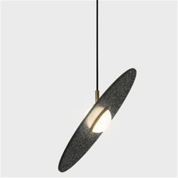

Nordic Modern Simple Terrazzo Chandelier Designer Model Room Personality Creativity Living Room Dining Room Bar Table Light