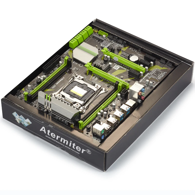 Купить Atermiter X99 LGA2011-V3 Профессиональный 4 канальный DDR4 ...