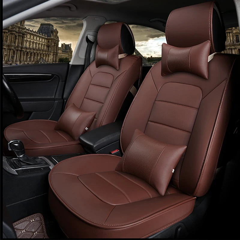 Чехлы на автомобильные сиденья для Toyota Corolla Prius Crown Camry RAV4 Highlander Land Cruiser аксессуары