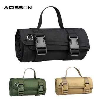

1000D Tactical Shooting Mat Waterproof Lightweight Roll Up Camping Mat Military Molle Non-slip Rifle Gun Pad Hunting Accessories