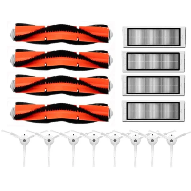 Vacuum Cleaner Accessories New Main brush Washable hepa filter side brush kit For Xiaomi Mi vacuum 1st 1S Robot Roborock S50 S51 S55 S6 T60 T61 T65 parts