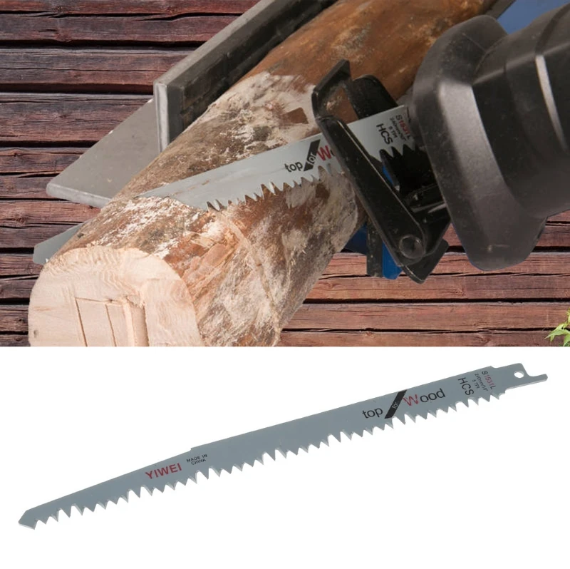 5 Pcs 240mm High Carbon Steel Reciprocating Saw Blades Sabre For Wood 94PC 5 Pcs 240mm High Carbon Steel Reciprocating Saw Blades Sabre For Wood 94PC