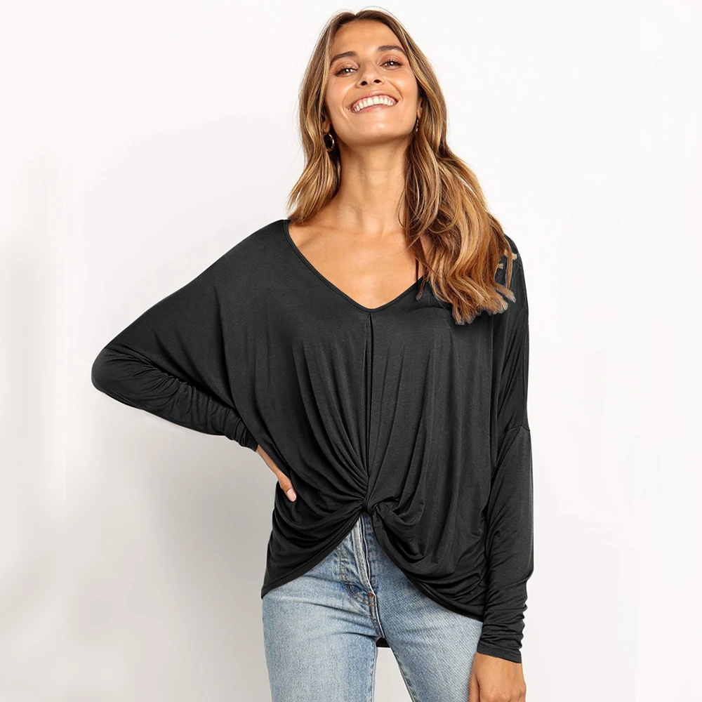 cotton batwing top
