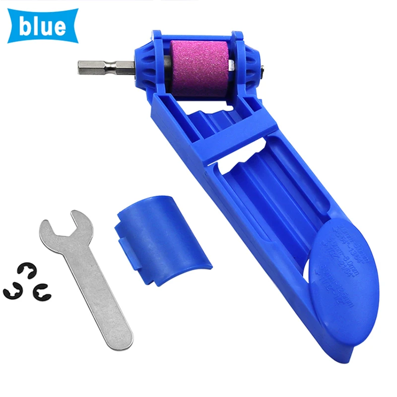 Portable Drill Grinder Bit Kit Sharpener Grinding Wheel Electric Knife Twist Drill Mini Angle Grinding Machine Power Tool