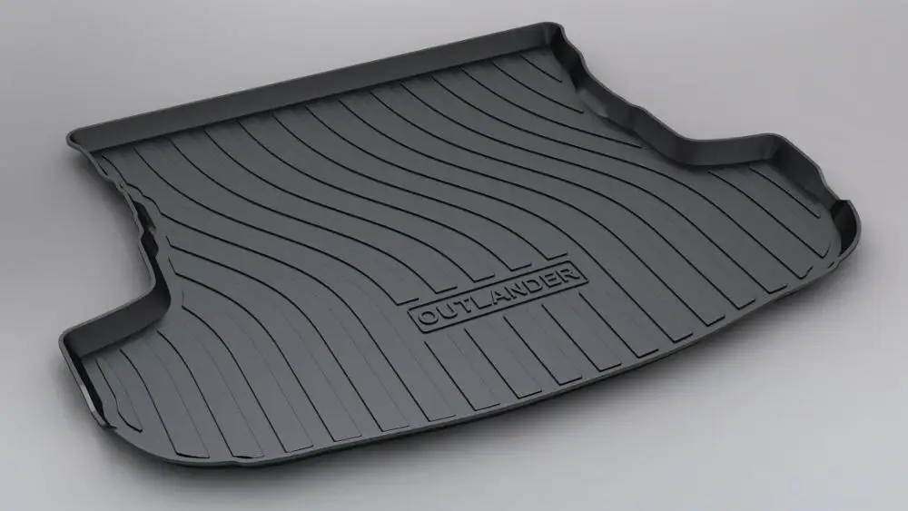 

SJ ALL Weather TPO Car Trunk Mats Tail Boot Cargo Liner Cover Rear Carpet Tray Luggage Pad For Mitsubishi Outlander 2017 18 2019