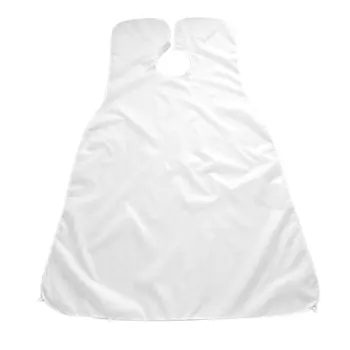 

Compact Waterproof Beard Shave Apron Solid Color Men Household Bathroom Beard Trimming Apron Hair Apron for Electric Shaver