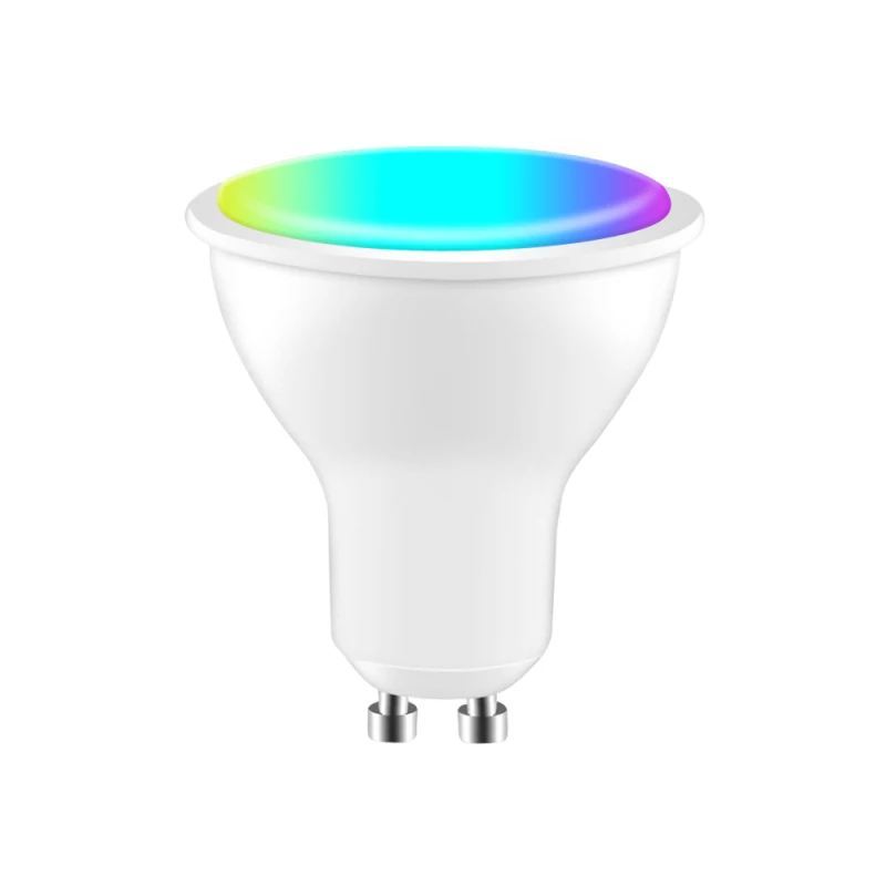 Умный домашний светильник 6 Вт Волшебная RGB + CW светодиодная лампа меняющая цвет