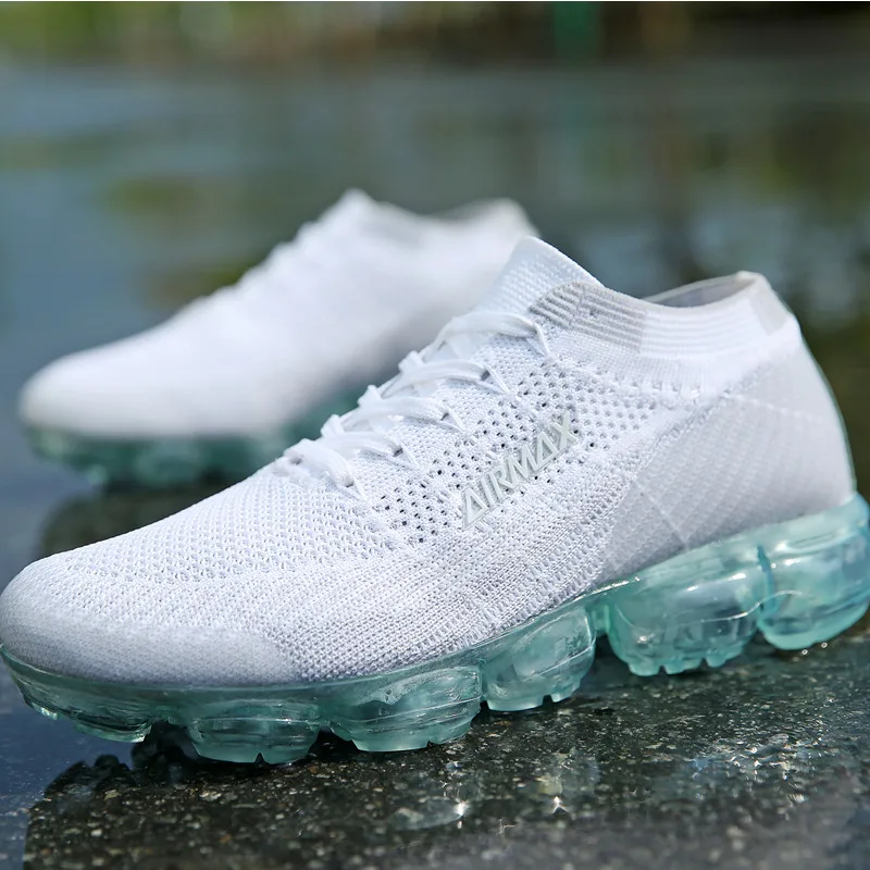 Новинка Air Vapor 2,0 max спортивная обувь для мужчин и женщин оригинальная дышащая обувь с воздушной подушкой для спорта на открытом воздухе спортивные кроссовки - Цвет: White