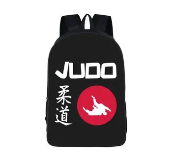 

Cool Martial Art Judo / Taekwondo Womens Backpacks for Teenage Girls Boys Karate / Aikido Children School Bags 3D Laptop mochila