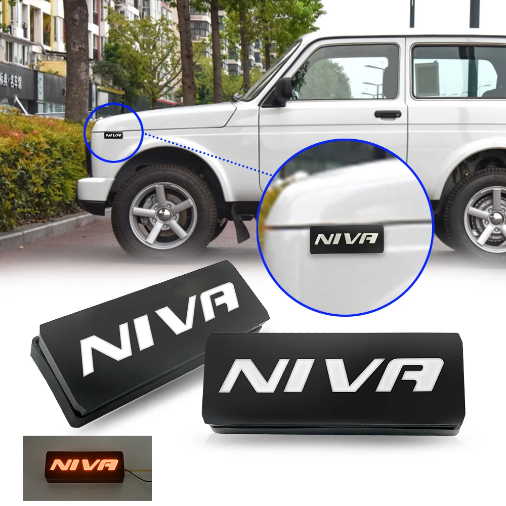 2 шт. светодиодный боковой габаритный фонарь Габаритные огни реле для Lada Niva 4x4 1995
