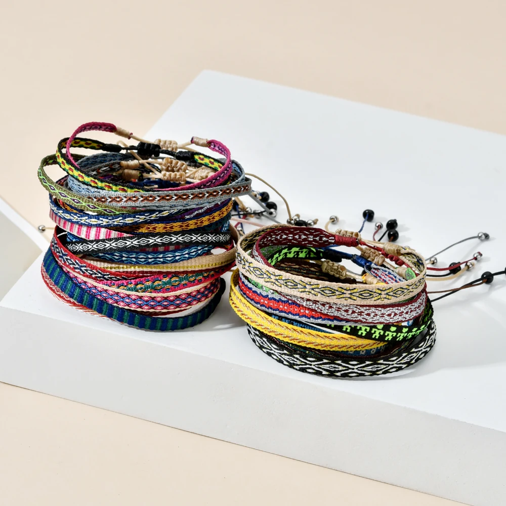 ZMZY Boho Weave Ethnic Girl Bracelets for Bohemia Women Bracelet Fashion Girl Colombian Wayuu Female Summer Beach Jewelry - Image 4