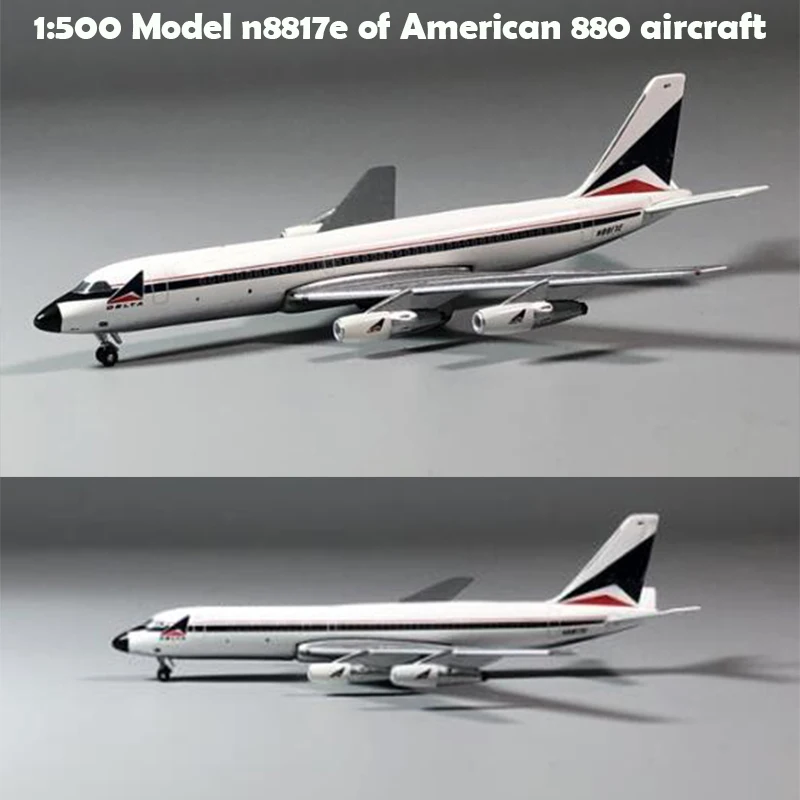 

Редкая модель 1:500, модель n8817e из американского сплава самолета 880, Коллекционная модель