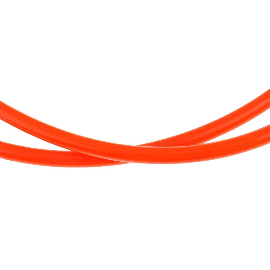 5ft Orange Straight TPU Surfboard Leash Surf Board Leg Rope - 7mm Thickness Stand UP Paddle Board Leash Strap