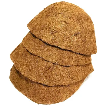 

Set of 4 Round Coco Liners (2 of 14 Inches+ 2 of 12 Inches) Coconut Liner Replacement