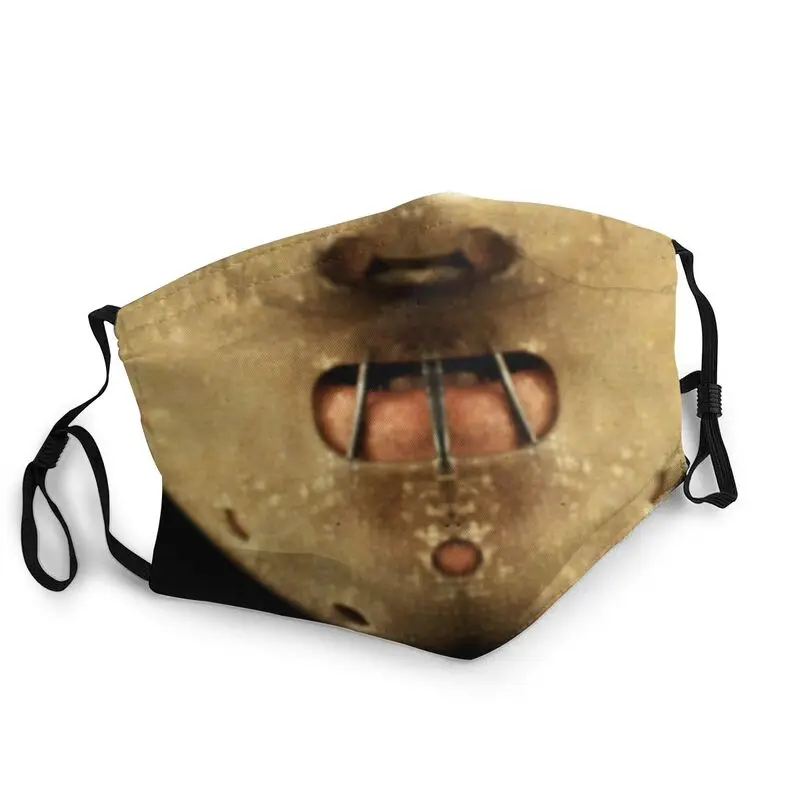 Ганнибал Lecte Non-одноразовая маска для лица взрослых Пылезащитная крышка