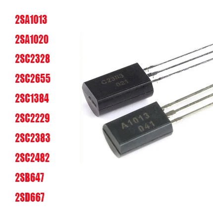 50 шт. 2SA1013 TO-92L A1013 TO-92 2SA1020 2SC2328 2SC2655 2SC1384 2SC2229 2SC2383 2SC2482 2SB647 2SD667 A1020 C2328 C2655 C2383 |