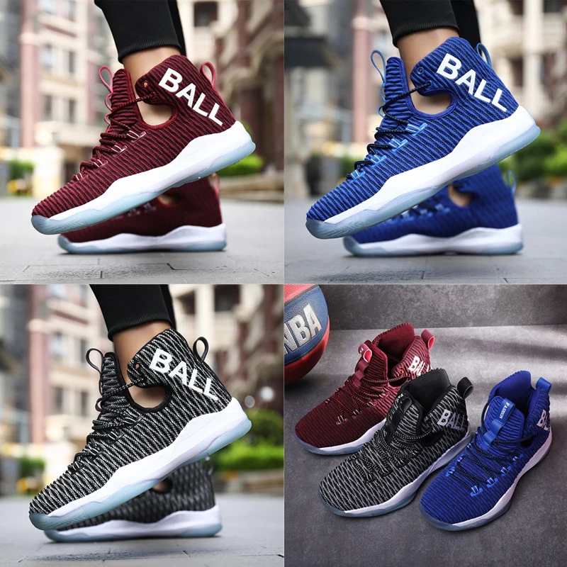 RUIFF, мужские кроссовки для баскетбола, дышащие, высококачественные кроссовки, мужские, удобные, легкие, модные, спортивная обувь