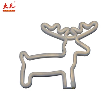 

hot sell lamp room indoor wall lamp led elk neon light for Christmas party decoration