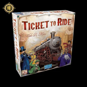 

BRPG Ticket to Ride Full English Board Game Family Party Game Table games Best Gift Entertainment Games Couple Games Card Games