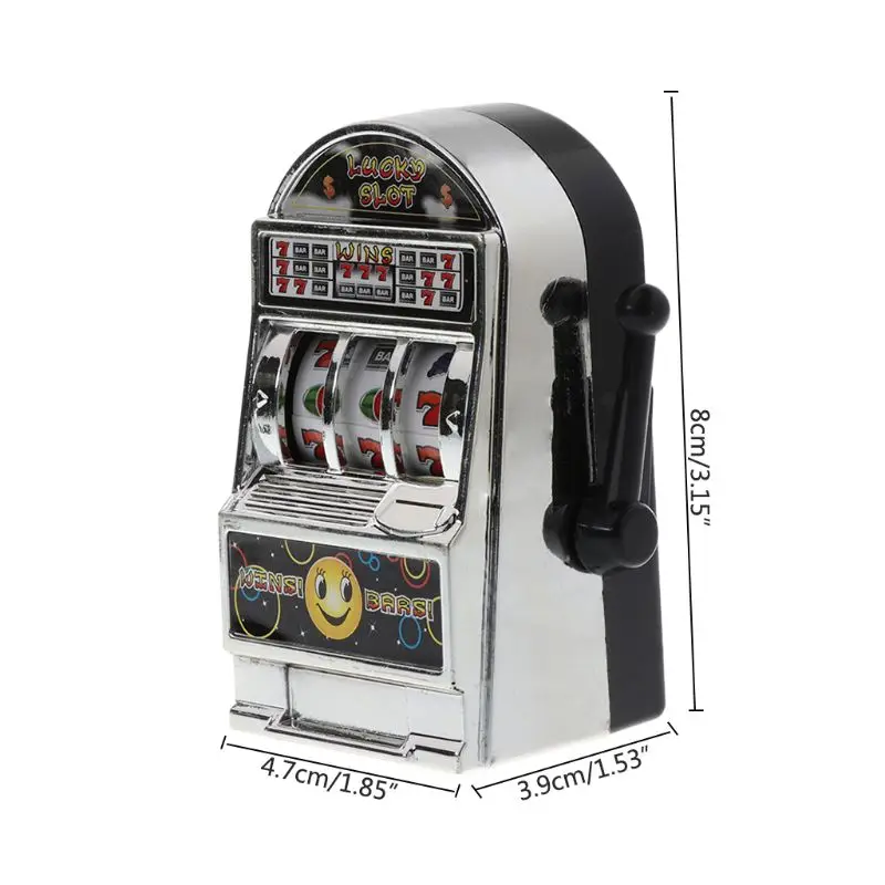 

1pc Lucky Jackpot Mini Fruit Slot Machine Fun Birthday Gift Kids Educational Toy