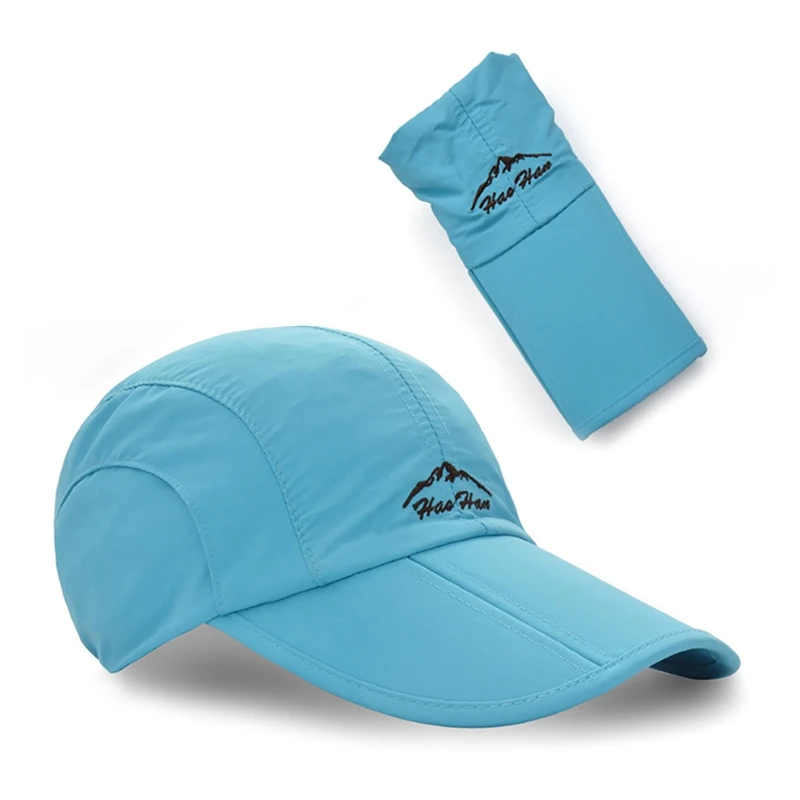 UI0178TL Outdoor Men Women Breathable Quick Drying Cap Waterproof Rainproof Hat Headwear With Adjustable Back Closure - Цвет: UI0178TL