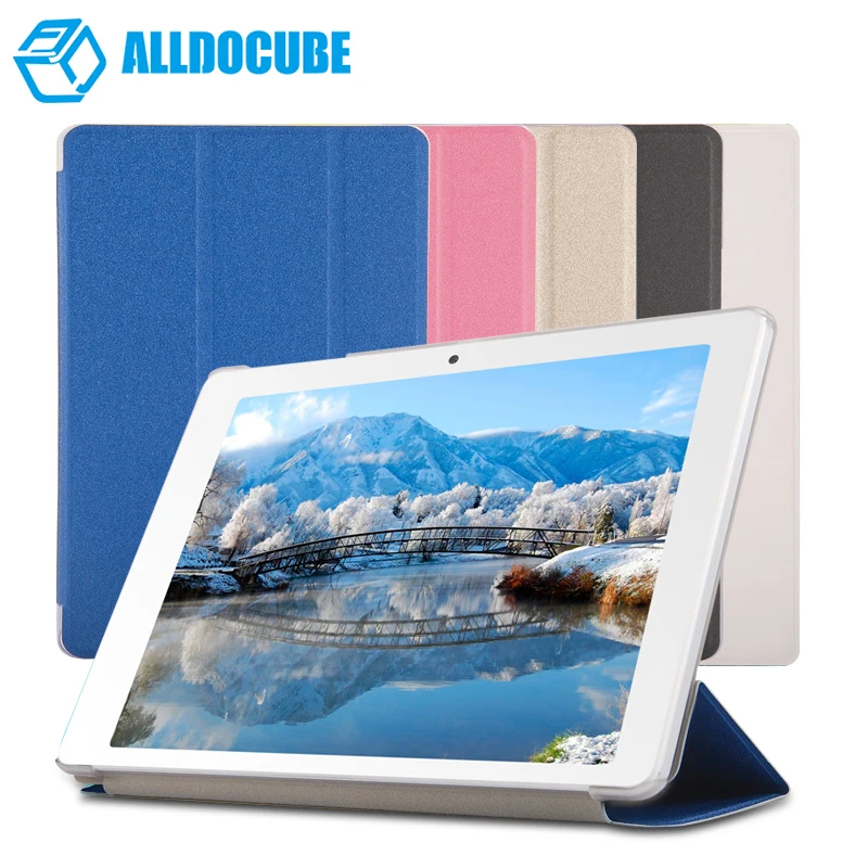 Кожаный чехол Alldocube Free Young X7 ультра тонкий флип с подставкой для Cube T12/T10/free young x7 10 1