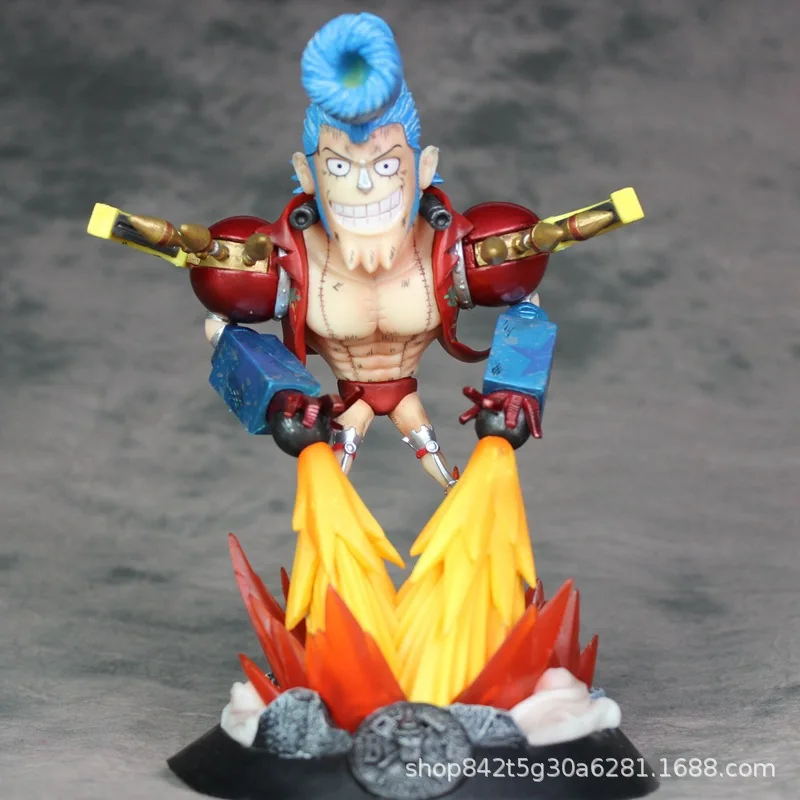 

Anime Garage Kit Pirate Ship Neptune Straw Hat Legion GK Franky