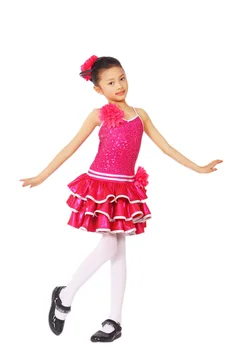 

2018 Justaucorps The New Female Adult Children Dance Skirt National Wind Long Summer Dress Costumes 1639 Professional Ballet
