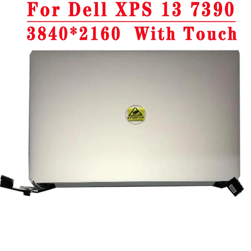 Original New 13.3 inch 3840*2160 IPS UHD Upper part For Dell XPS 13 7390 LCD Screen Assembly With Touch Part Fully Tested | Компьютеры и
